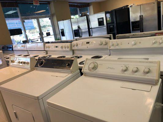 Refurbished Appliances with 6 Month Warranty. Free Delivery in Broward. Lost Cost Affordable Delivery to Miami-Dade and Palm Beach