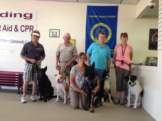 Aug 22, 2015 Canine Good Citizen Test