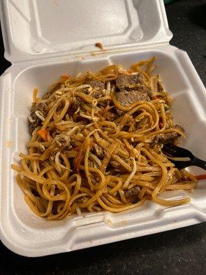 Pad Thai with Beef