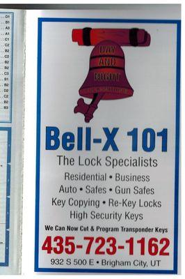 Bell-X 101 Locksmithing