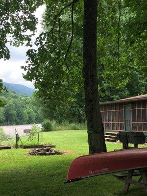 Cabin in and by paradise the Blackfork River in Tucker Co! Cabin is For Sale.  Call for appt!