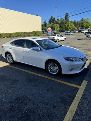 2013 Lexus ES 350 with under 50K miles.  Just the car I wanted.