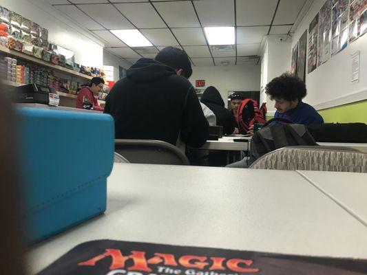 Playing magic on Wednesday and a convenient here especially since modern is pretty popular.