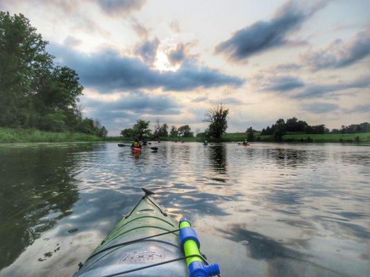 Kayaking with the Niagara Parks Interpretive Programs