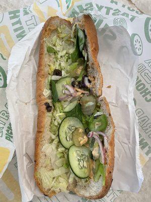 Bad sandwich at Subway