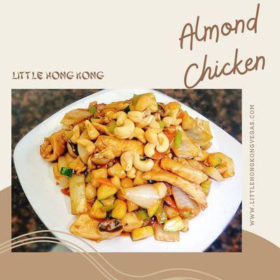 We'll bring the flavor, you bring your appetite. 
Try our almond chicken today