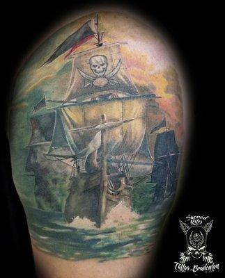 Buccaneer half sleeve by Mickey!