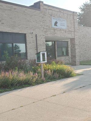 "Summer Reading" Take A Book & Share A Book Box at the front of Iroquois Middle School.  Friday 6/21/2024