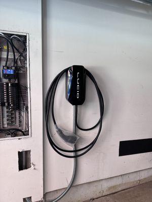 80 amp Lucid EV charger