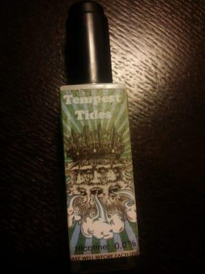 Tempest Tides e-liquid by The Vapors' Knoll (tastes like pineapple & grapefruit! )