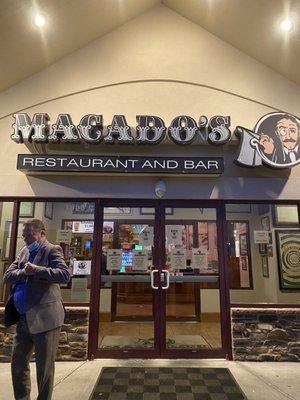 Entrance to Macado's