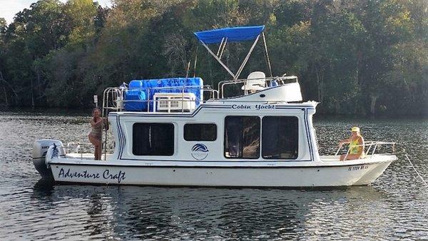 Eat, Swim, Fish, Tube, Relax and Explore! Why rent a boat when you can charter a Cabin Yacht for less!