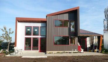 Port Townsend house designed by James Rozanski in 2008-2009