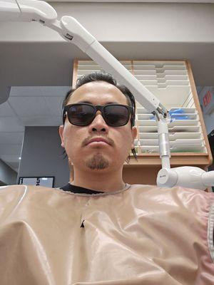 Getting my  fillings done