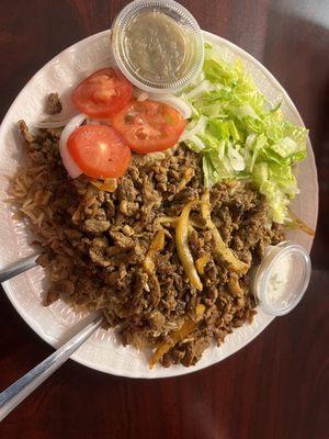 Shawarma Lamb Lamb Shawarma Plate