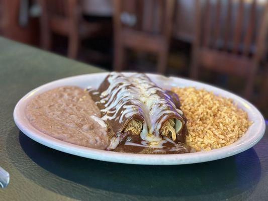 Enchiladas de Mole