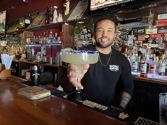 Amazing local bartders mix the best fresh juice margaritas in Ocean City at Mother's Cantina