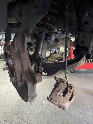 Front brakes