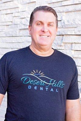 John Staten. The man behind all the operations here at Desert Hills Dental.