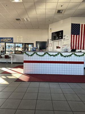 lobby & front desk