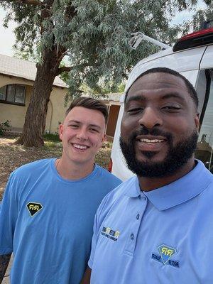 Meet two of our technicians, Blake and Andre! They look forward to providing you top-notch service!