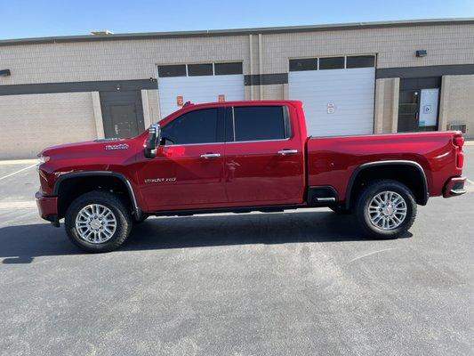 2021 Chevrolet 2500 HD Window Tint