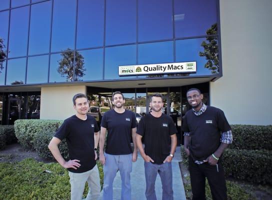 The friendly team at Quality Macs is dedicated to providing our customers with the VERY BEST in products, service and support.