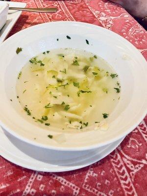 Tavuc Corbasi soup - SO GOOD! Clearly made in house