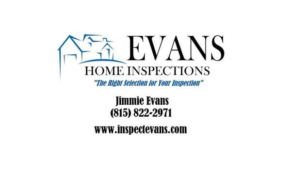 Evans Home inspection, The Right Selection for Your Inspection. www.inspectevans.com