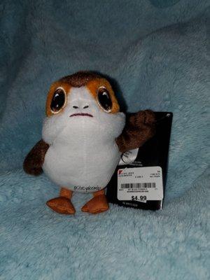 Found this cute shoulder Porg for only $4.99! Same one sold at Disney Parks for $19.99 :D