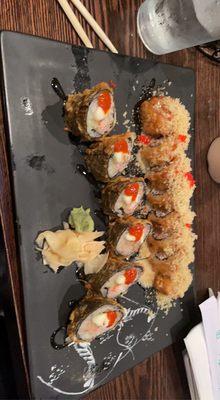 St. John's roll and Dynamite Roll