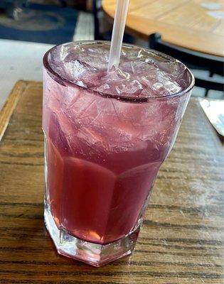 Purple power cocktail