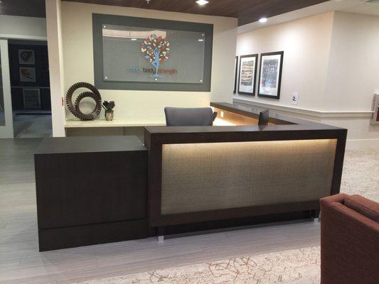 Custom Reception Desk