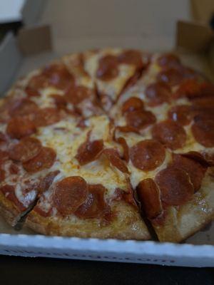 Pepperoni pizza