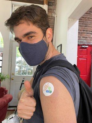 Our community is getting vaccinated and excited about it.