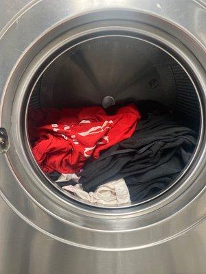 Laundry wasn't even full