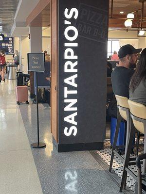 But now ....disregard that sign and "Seat Yourself." ‍