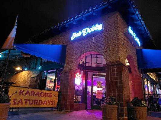 karaoke every Saturday at 9