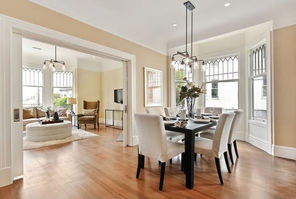 Dining room and Living room lights