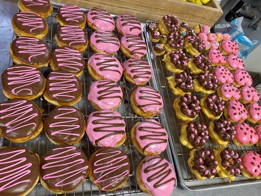 Custom delicious doughnuts for my birthday!