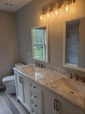 Full bath remodel