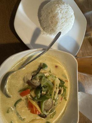 Green Curry with Chicken