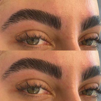 Brow lamination