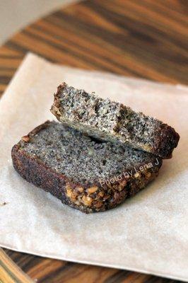 Inside of Buckwheat banana bread ($4) - really good. Super soft and moist, strong banana flavor, slightly nutty taste.