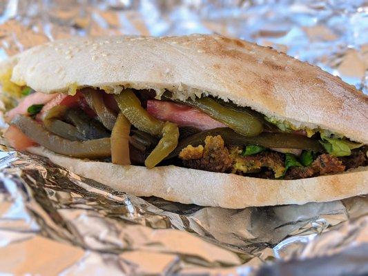 Falafel sandwich