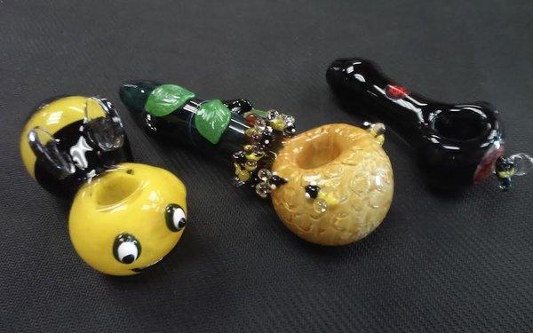 Sweet glass pipes.