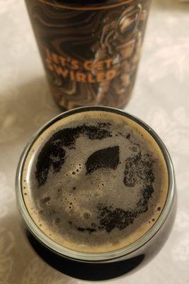 Imperial stout, w/ Cocoa nibs and Madagascar vanilla beans