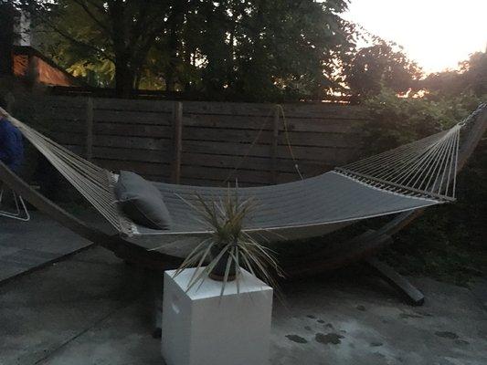 Double hammock.