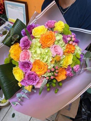 The beautiful bouquet