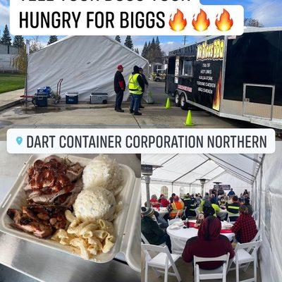 We can feed large parties